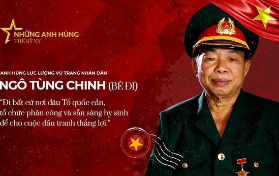 Anh hùng LLVTND Ngô Tùng Chinh (biệt danh “Bé Đi”)